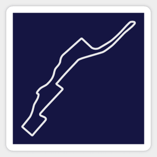 Port Imperial Street Circuit [outline] Sticker